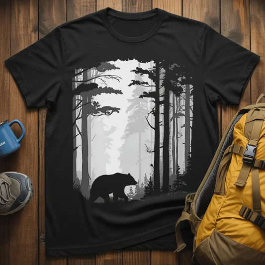 Black Bear In The Wild T-Shirt