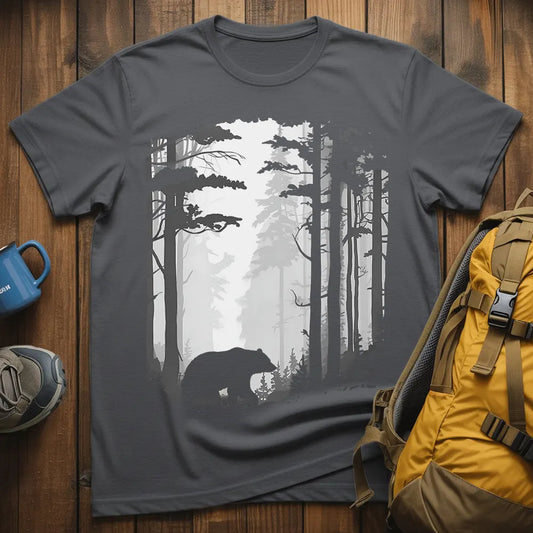 Black Bear In The Wild T-Shirt
