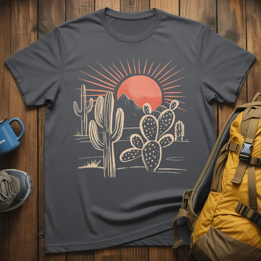 Desert Cactus Trees T-Shirt