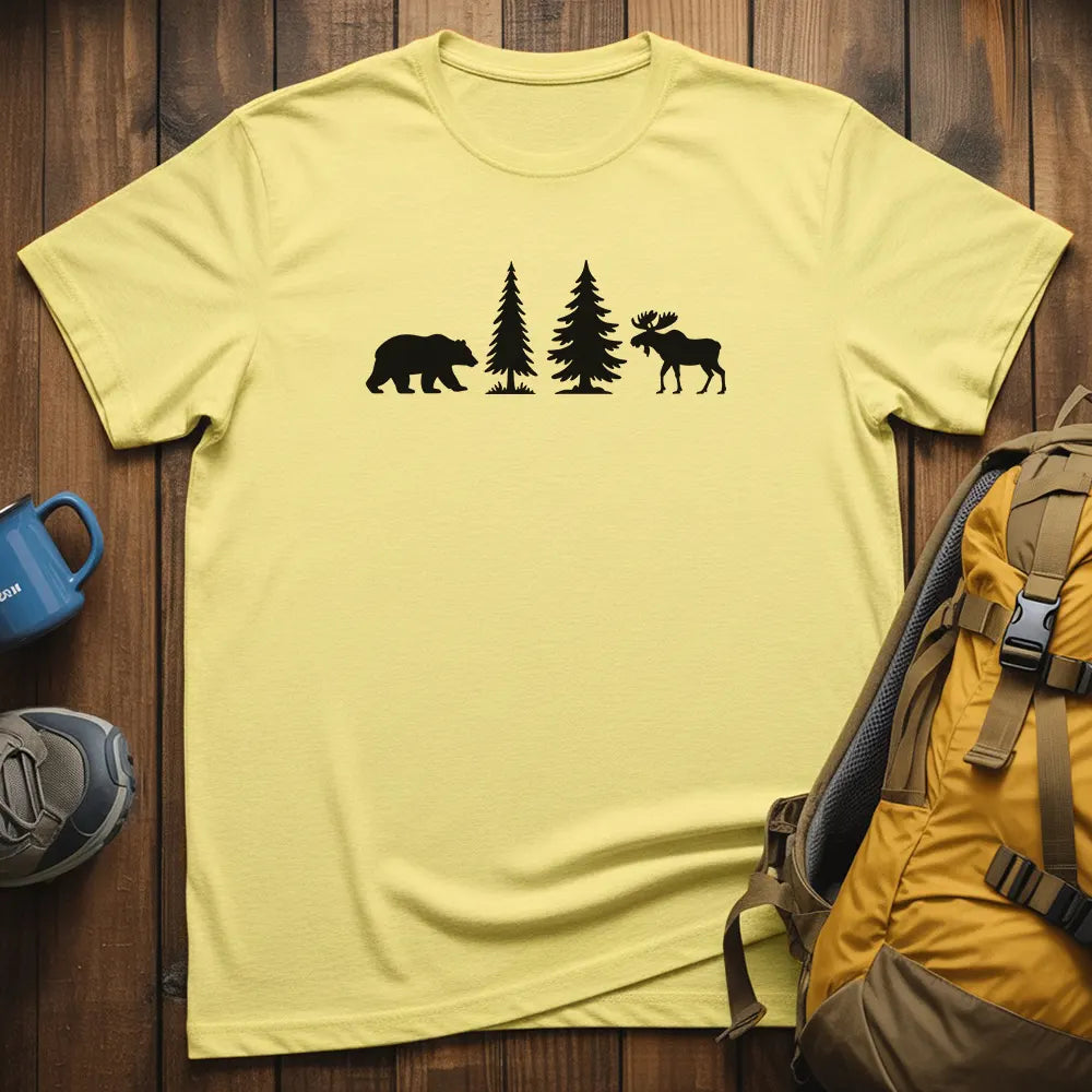 Minimalistic Wild Life T-Shirt