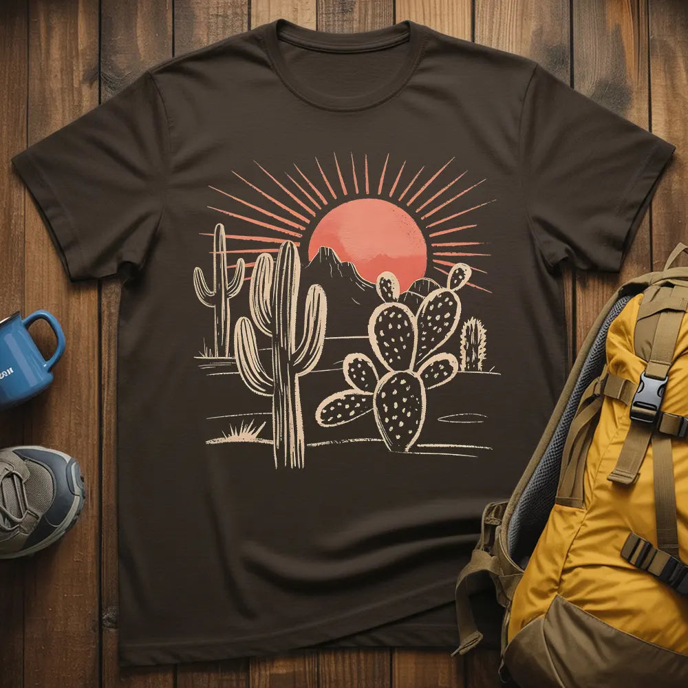 Desert Cactus Trees T-Shirt