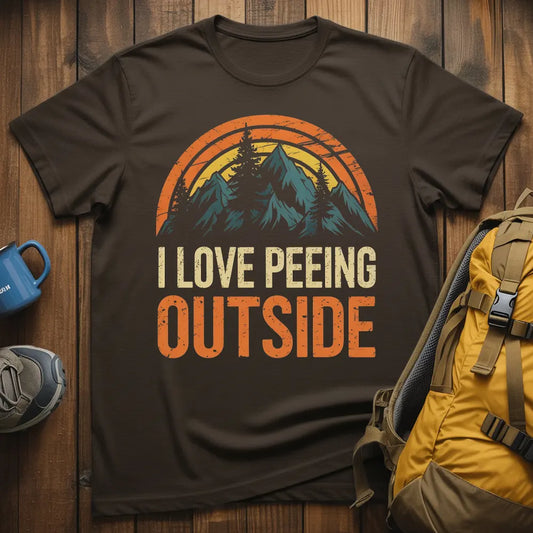 I Love Peeing Outside T-Shirt