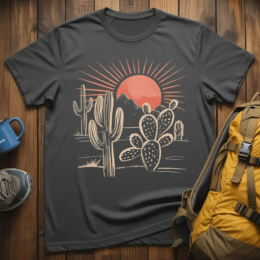 Desert Cactus Trees T-Shirt