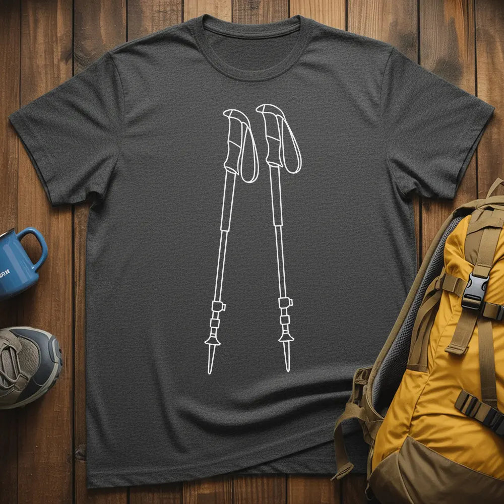 Trekking Poles T-Shirt