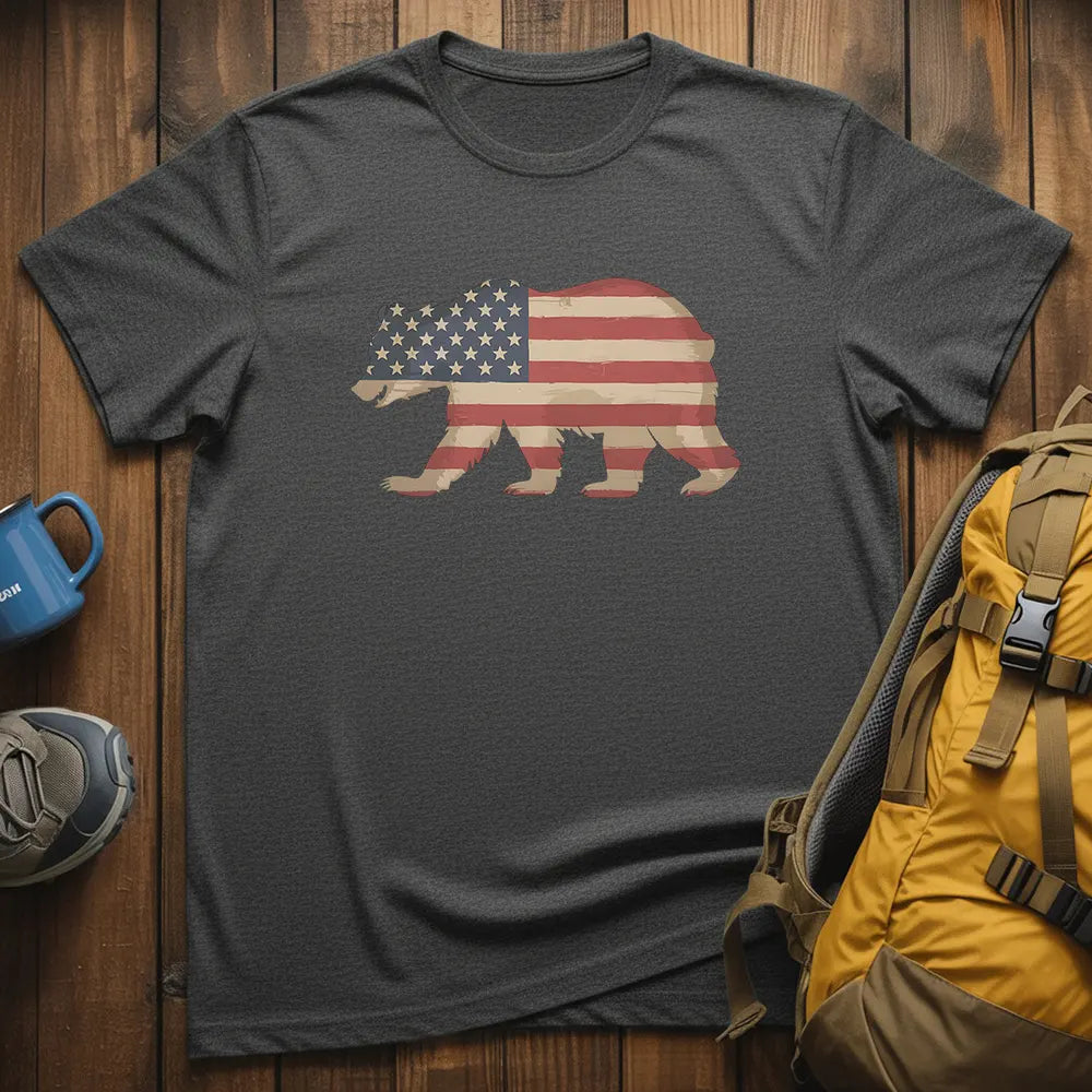 USA Patriotic Bear T-Shirt