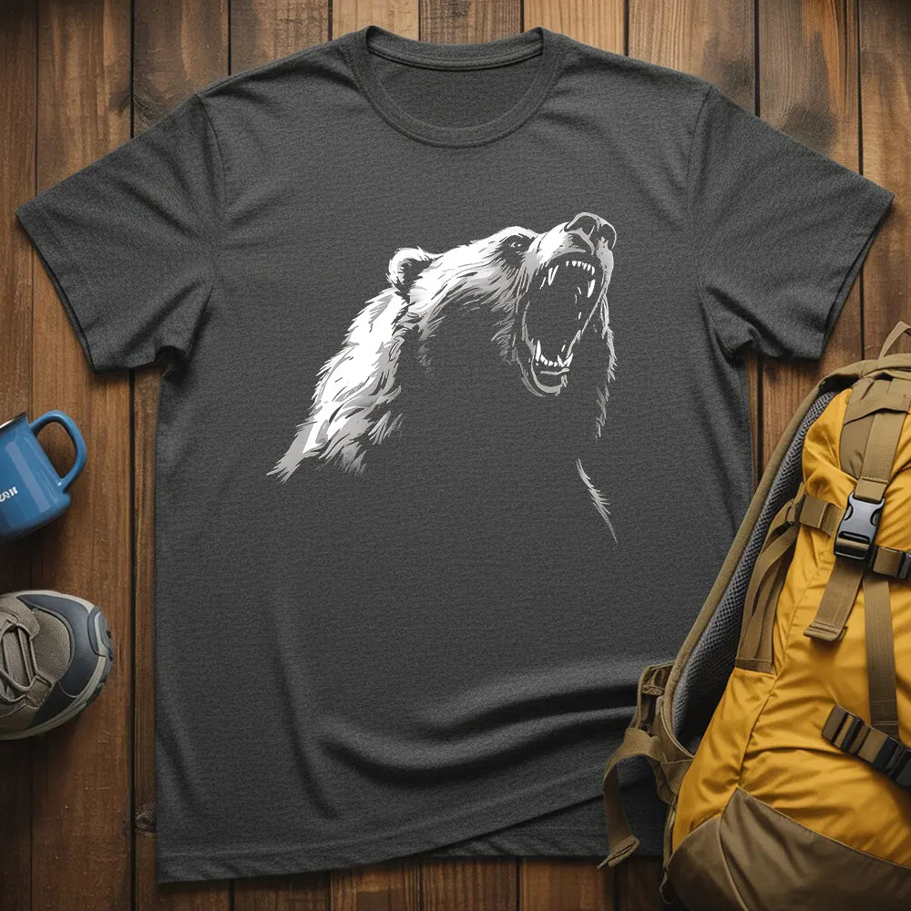 Aggressive Bear Scream T-Shirt