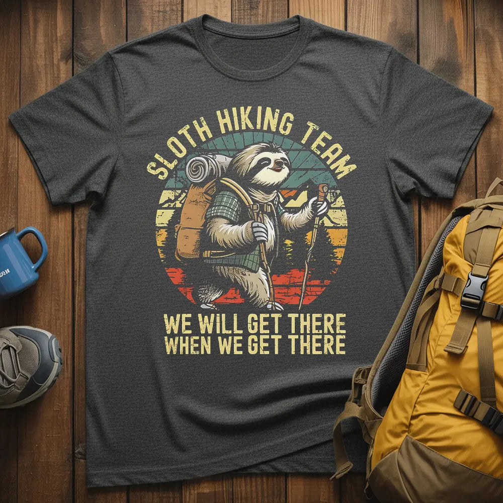 Sloth Hiking Team T-Shirt