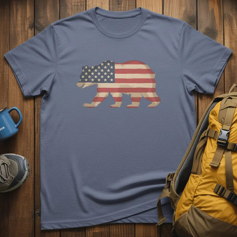 USA Patriotic Bear T-Shirt