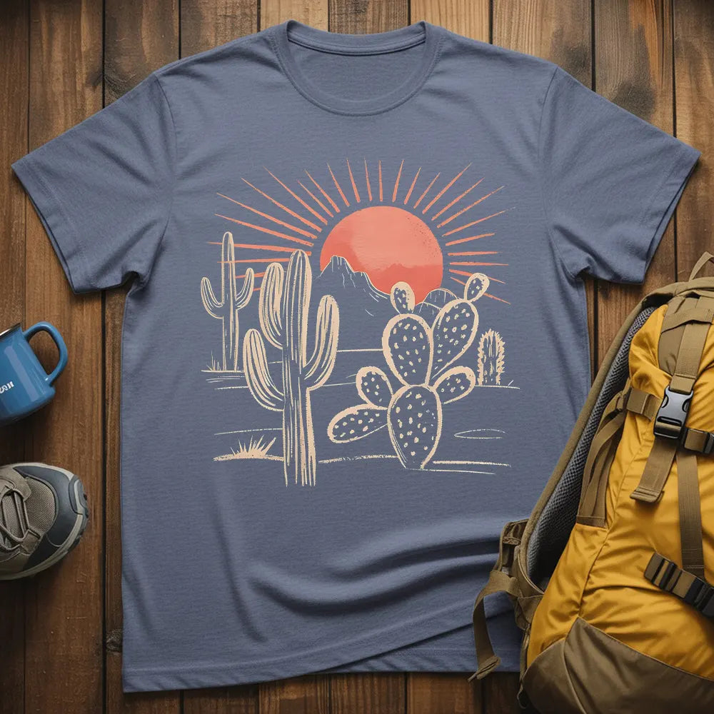 Desert Cactus Trees T-Shirt
