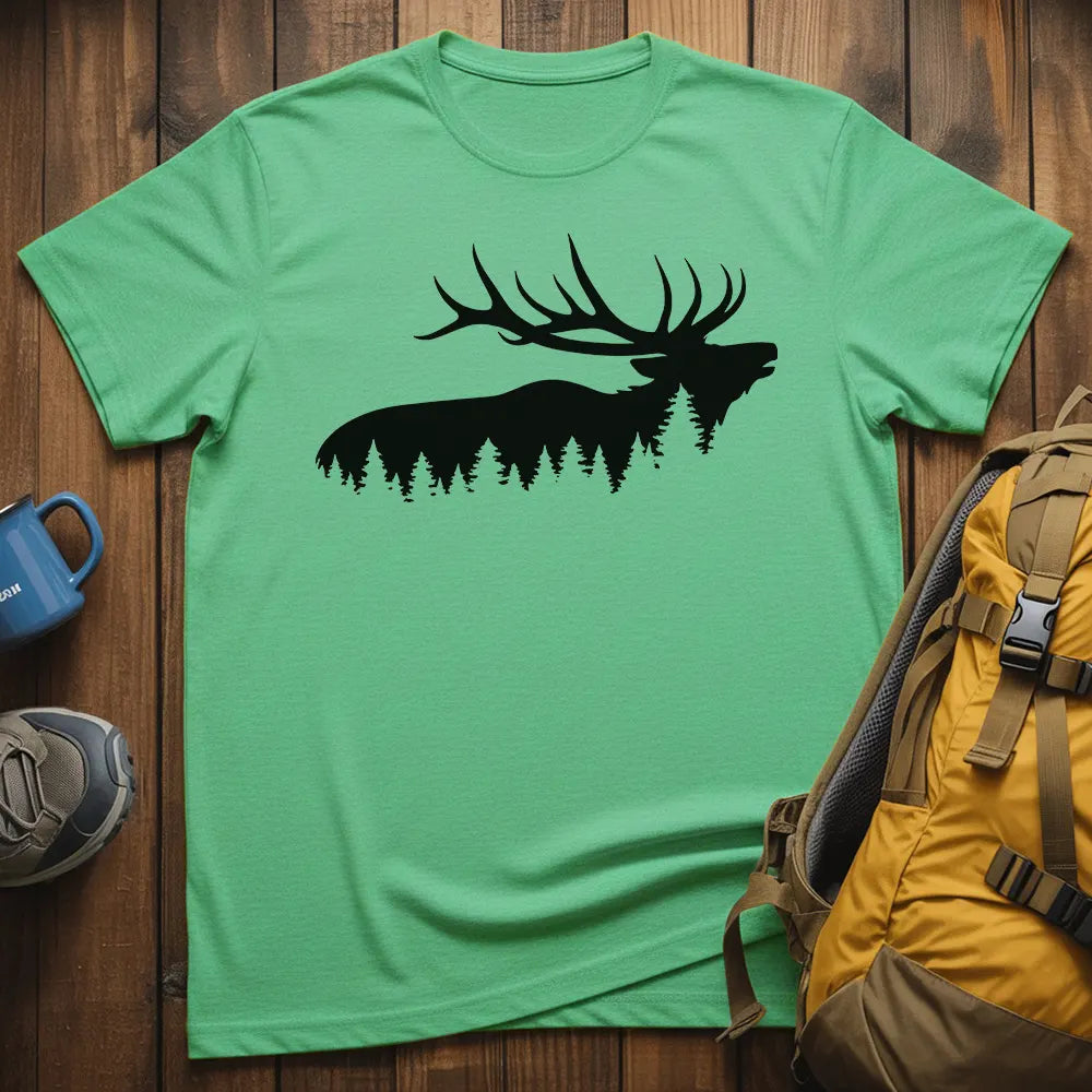 Wild Deer Silhouette T-Shirt