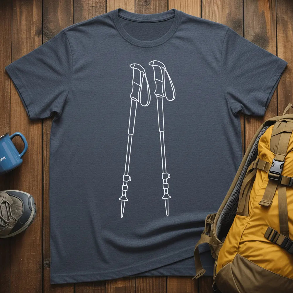 Trekking Poles T-Shirt