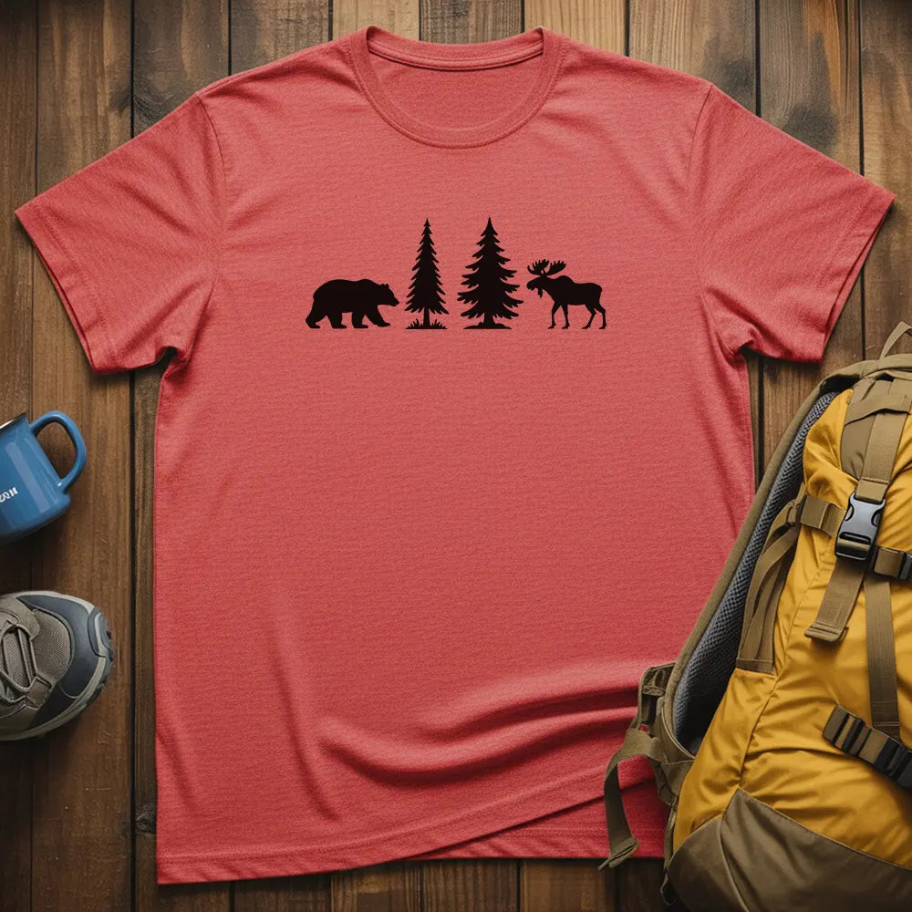 Minimalistic Wild Life T-Shirt