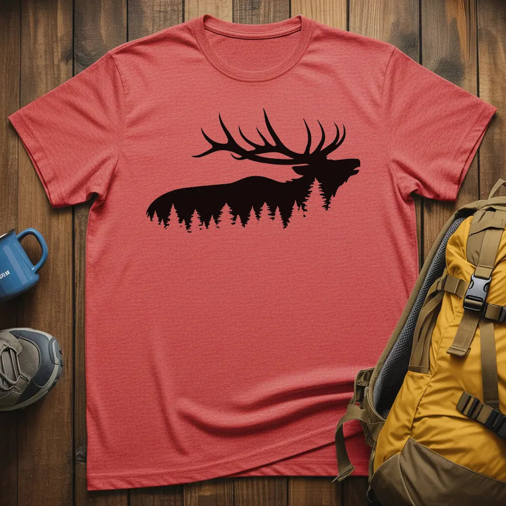 Wild Deer Silhouette T-Shirt