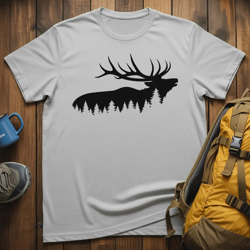 Wild Deer Silhouette T-Shirt
