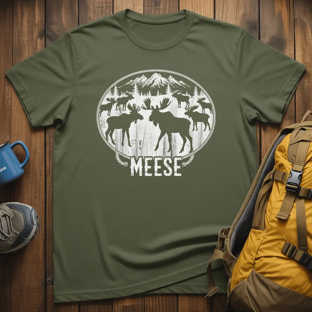 Wild Meese Silhouette T-Shirt