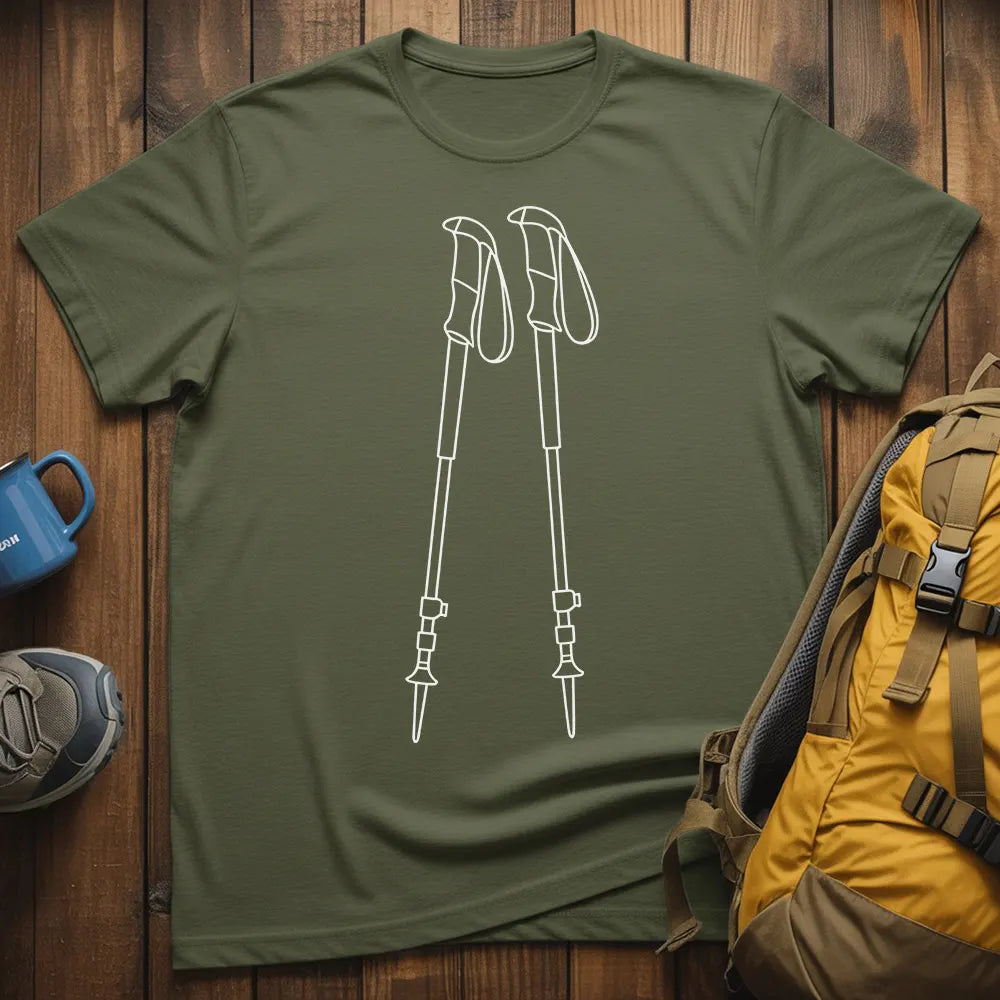 Trekking Poles T-Shirt