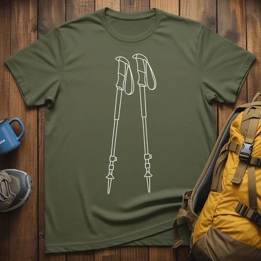 Trekking Poles T-Shirt