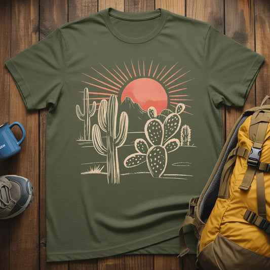 Desert Cactus Trees T-Shirt