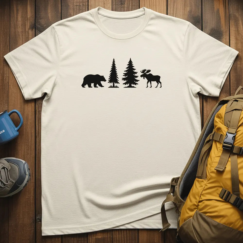 Minimalistic Wild Life T-Shirt
