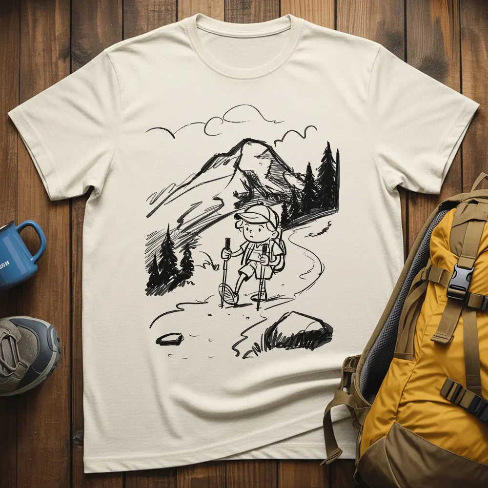 Adventure Kid Drawing T-Shirt