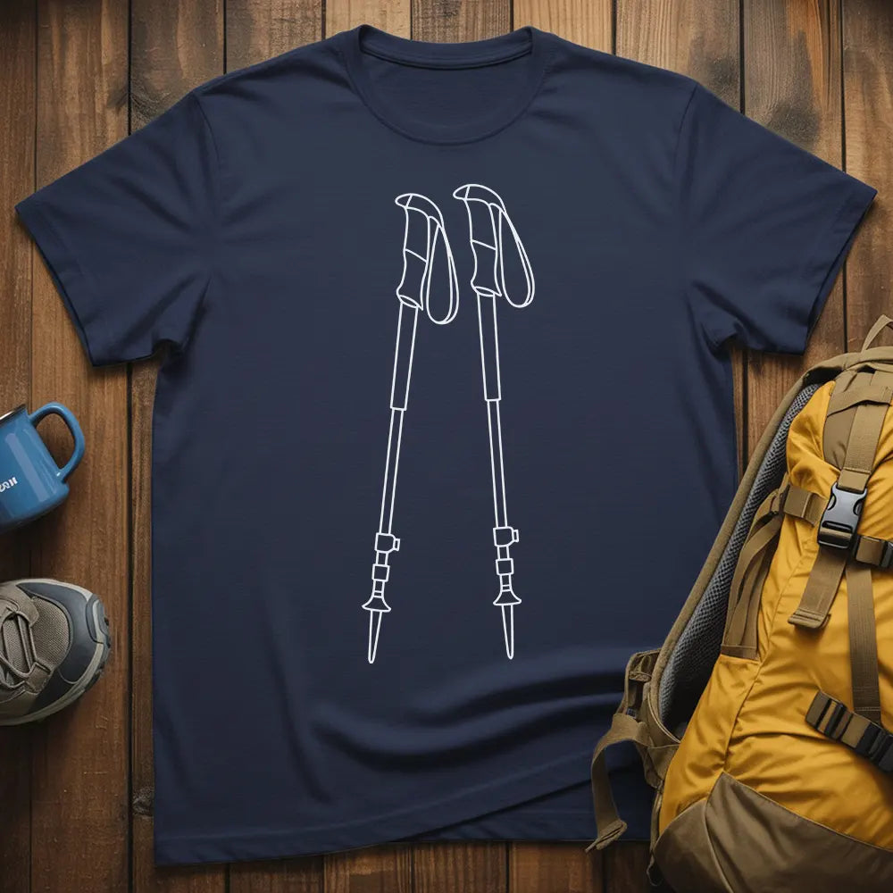 Trekking Poles T-Shirt