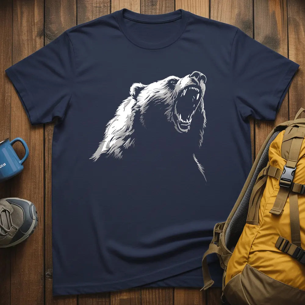 Aggressive Bear Scream T-Shirt