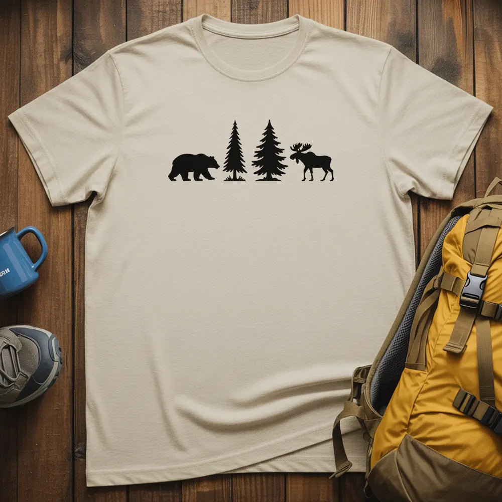 Minimalistic Wild Life T-Shirt
