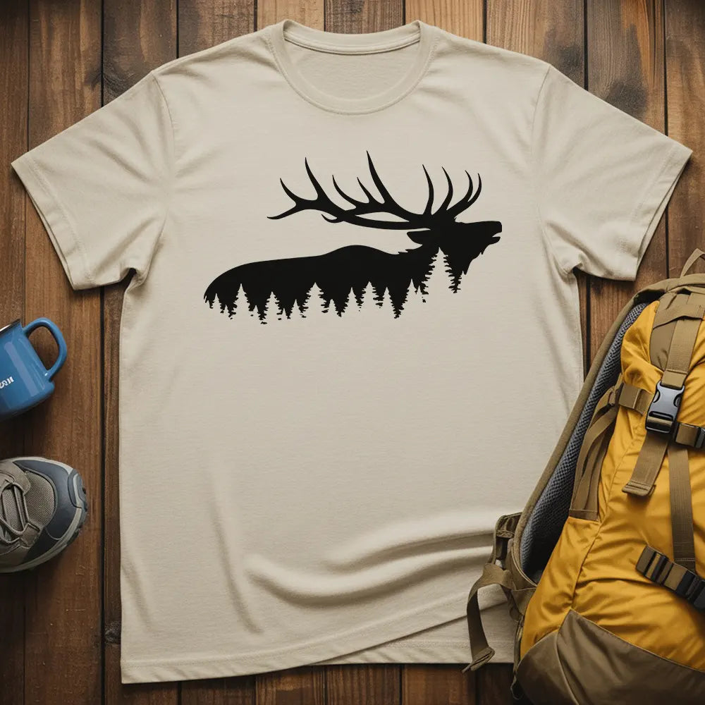 Wild Deer Silhouette T-Shirt