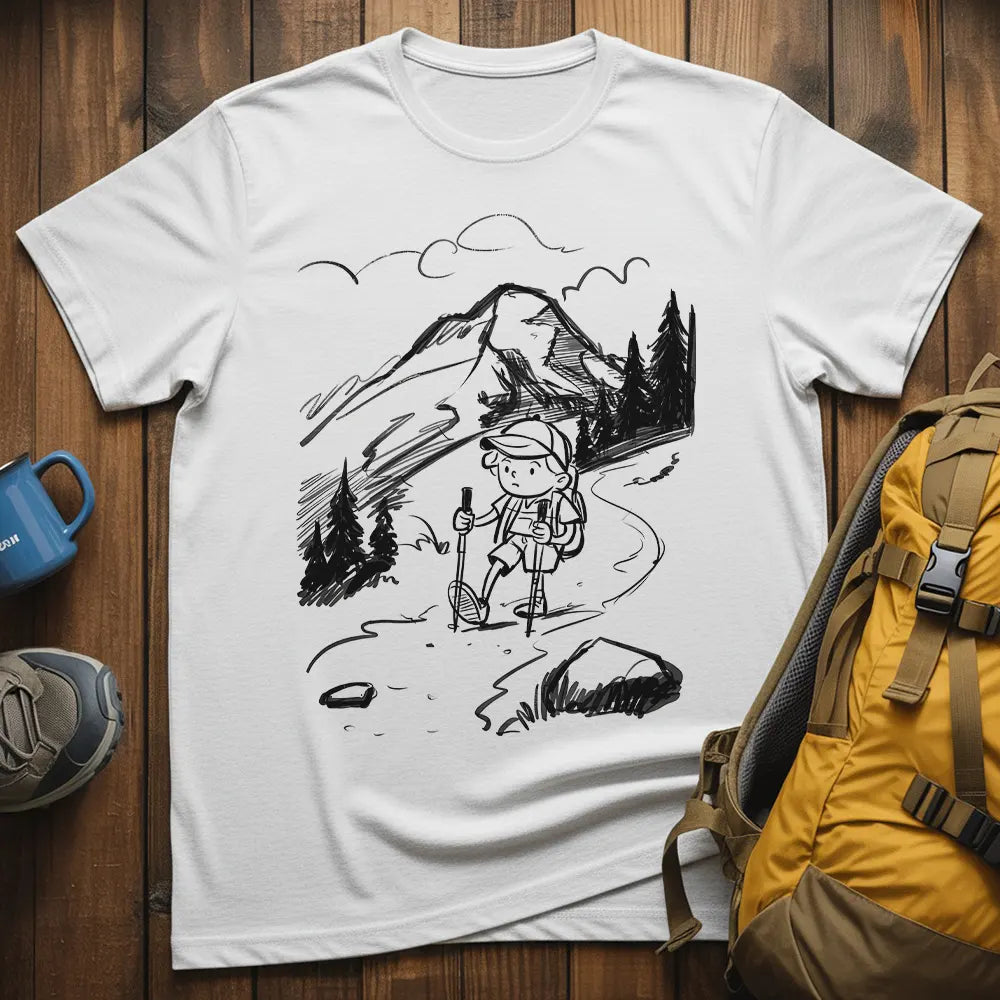 Adventure Kid Drawing T-Shirt