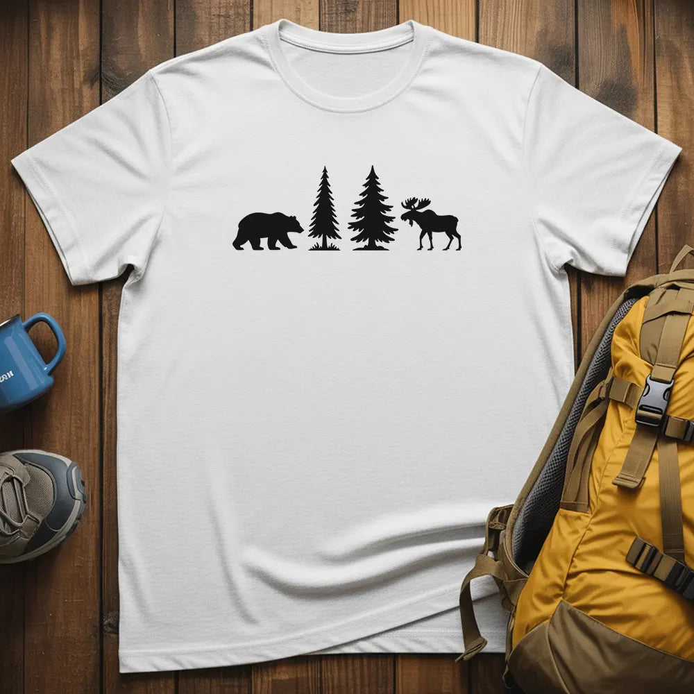 Minimalistic Wild Life T-Shirt