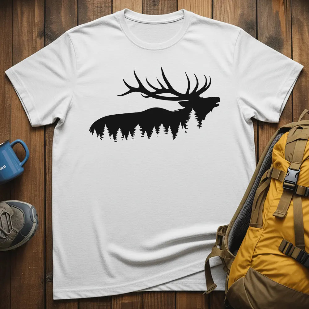 Wild Deer Silhouette T-Shirt
