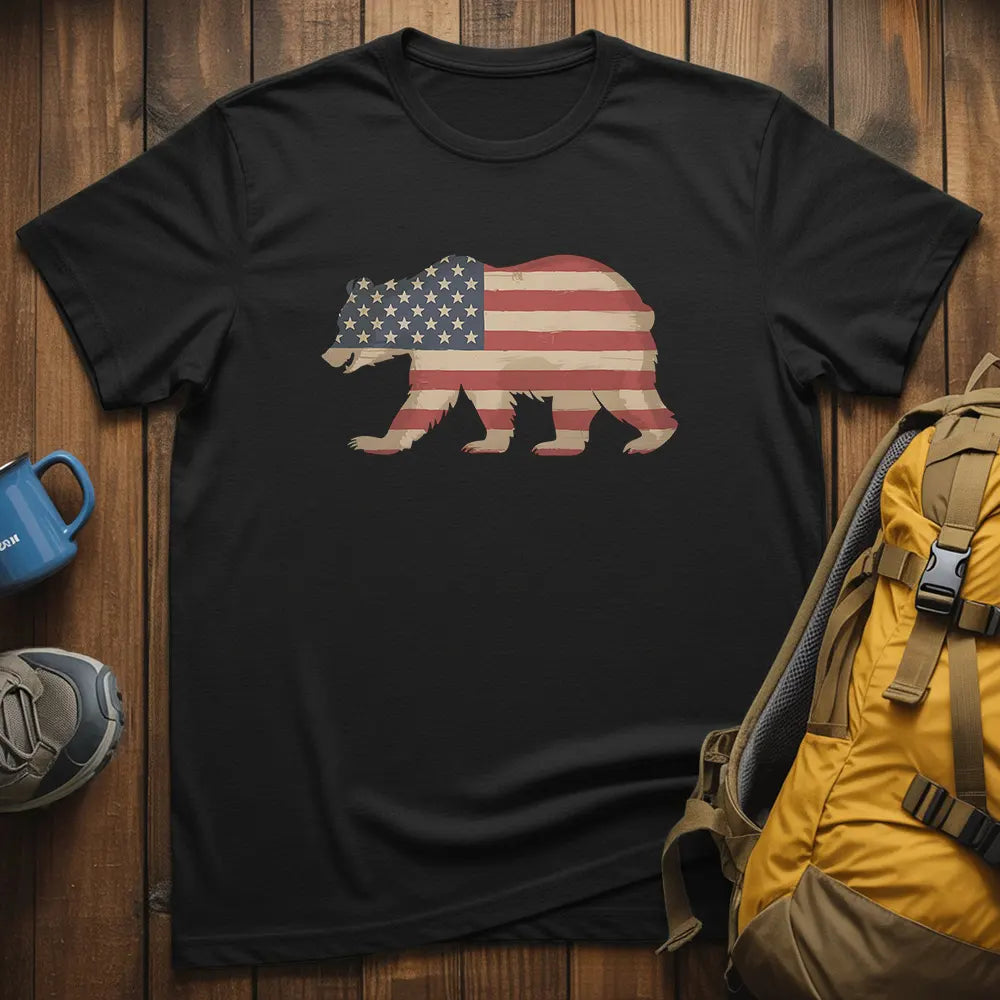 USA Patriotic Bear T-Shirt