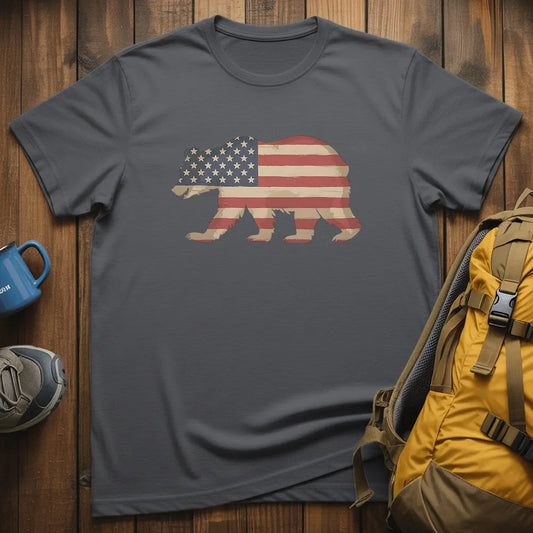 USA Patriotic Bear T-Shirt