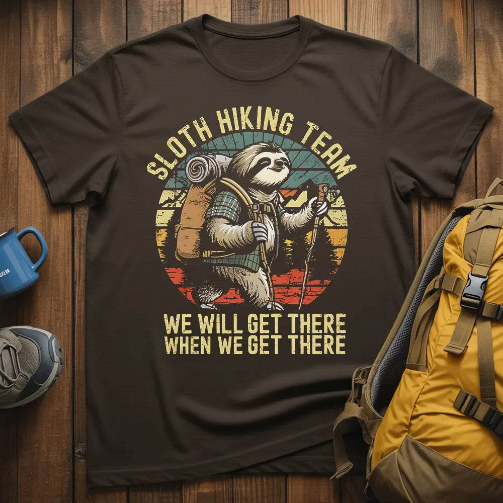 Sloth Hiking Team T-Shirt