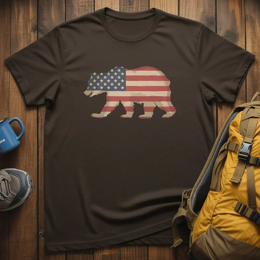 USA Patriotic Bear T-Shirt