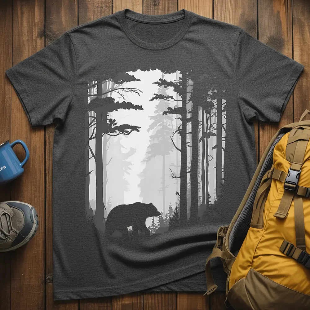 Black Bear In The Wild T-Shirt
