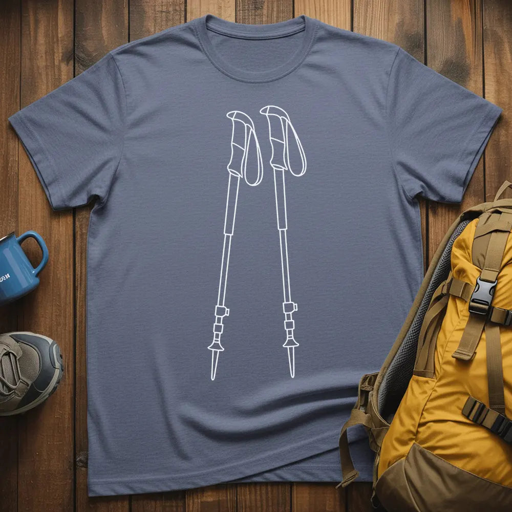 Trekking Poles T-Shirt