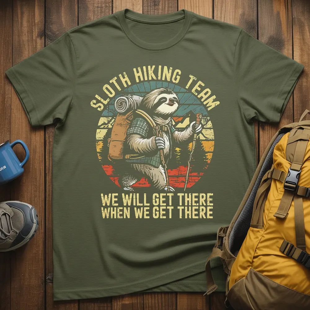 Sloth Hiking Team T-Shirt