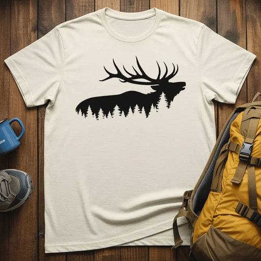 Wild Deer Silhouette T-Shirt